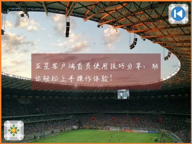 亚星客户端首页使用技巧分享，助你轻松上手操作体验！